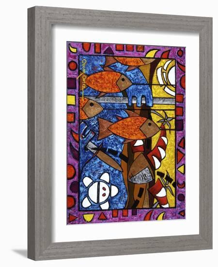 Art 3-Oscar Ortiz-Framed Giclee Print