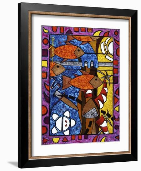 Art 3-Oscar Ortiz-Framed Giclee Print