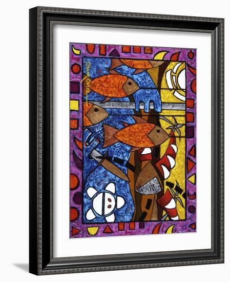 Art 3-Oscar Ortiz-Framed Giclee Print