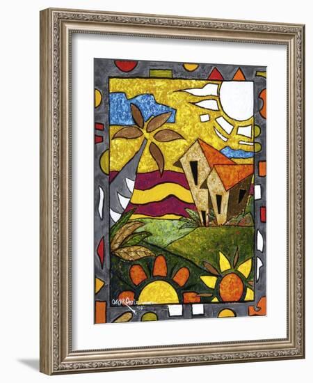 Art 5-Oscar Ortiz-Framed Giclee Print