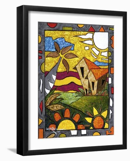 Art 5-Oscar Ortiz-Framed Giclee Print