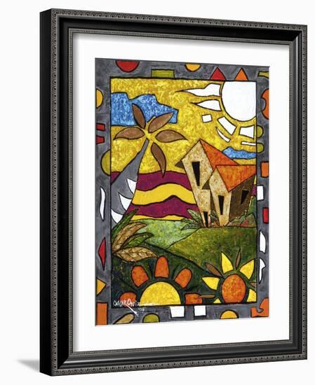 Art 5-Oscar Ortiz-Framed Giclee Print