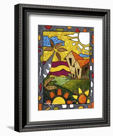 Art 5-Oscar Ortiz-Framed Giclee Print