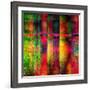 Art Abstract Colorful Background-Irina QQQ-Framed Art Print