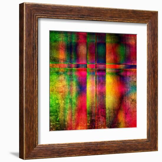 Art Abstract Colorful Background-Irina QQQ-Framed Art Print