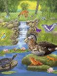 Hidden Pond Magic-Art and a Little Magic-Giclee Print