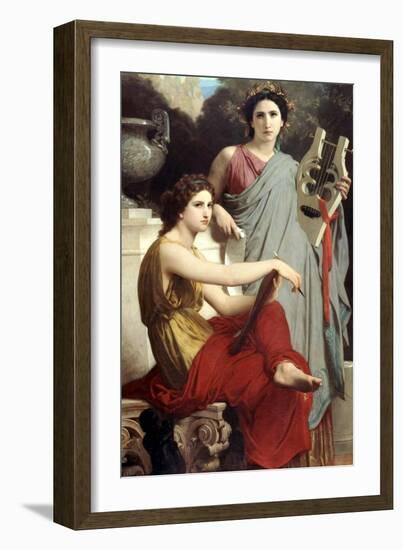 Art and Literature-William Adolphe Bouguereau-Framed Art Print