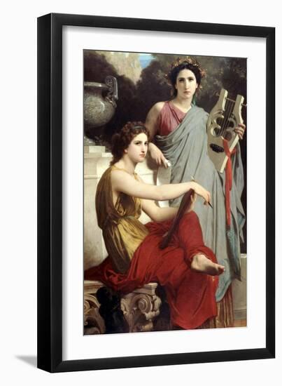 Art and Literature-William Adolphe Bouguereau-Framed Art Print