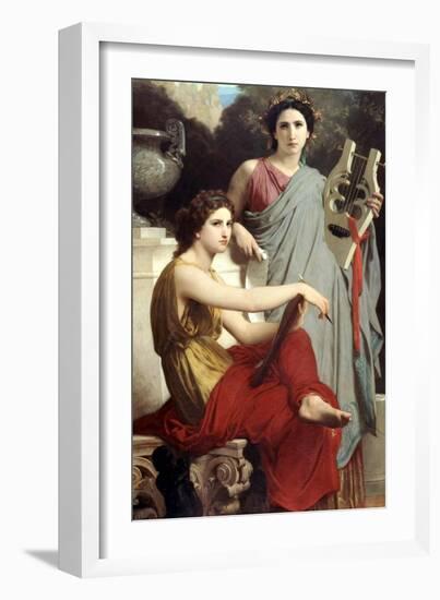 Art and Literature-William Adolphe Bouguereau-Framed Art Print