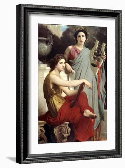 Art and Literature-William Adolphe Bouguereau-Framed Premium Giclee Print