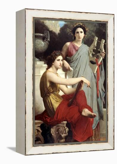 Art and Literature-William Adolphe Bouguereau-Framed Stretched Canvas