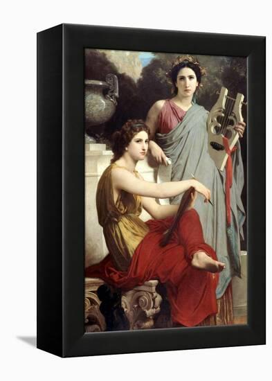 Art and Literature-William Adolphe Bouguereau-Framed Stretched Canvas