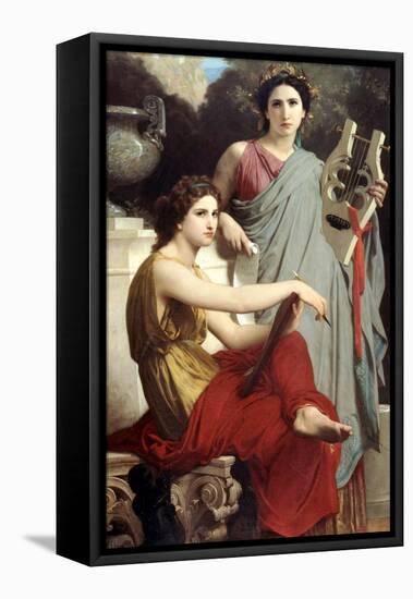 Art and Literature-William Adolphe Bouguereau-Framed Stretched Canvas