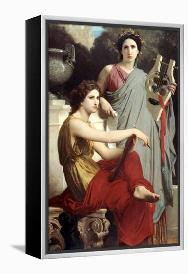Art and Literature-William Adolphe Bouguereau-Framed Stretched Canvas