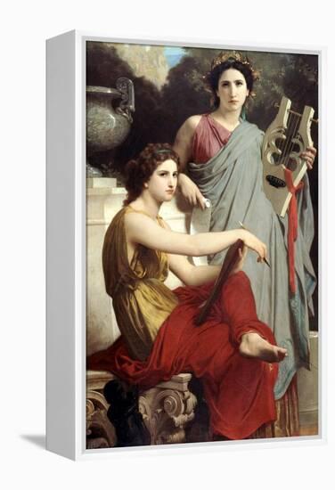 Art and Literature-William Adolphe Bouguereau-Framed Stretched Canvas