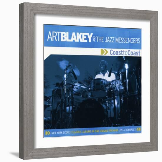 Art Blakey, Coast to Coast-null-Framed Art Print