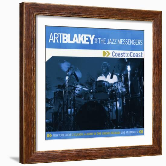 Art Blakey, Coast to Coast-null-Framed Art Print