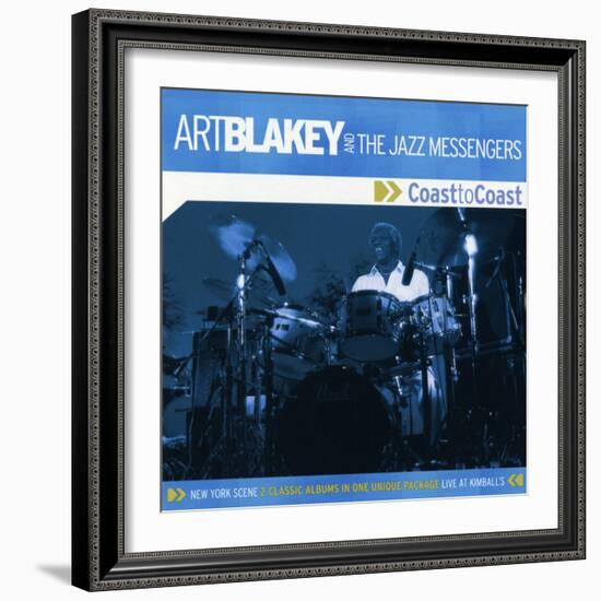 Art Blakey, Coast to Coast-null-Framed Art Print