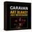 Art Blakey & The Jazz Messengers - Caravan-null-Framed Stretched Canvas