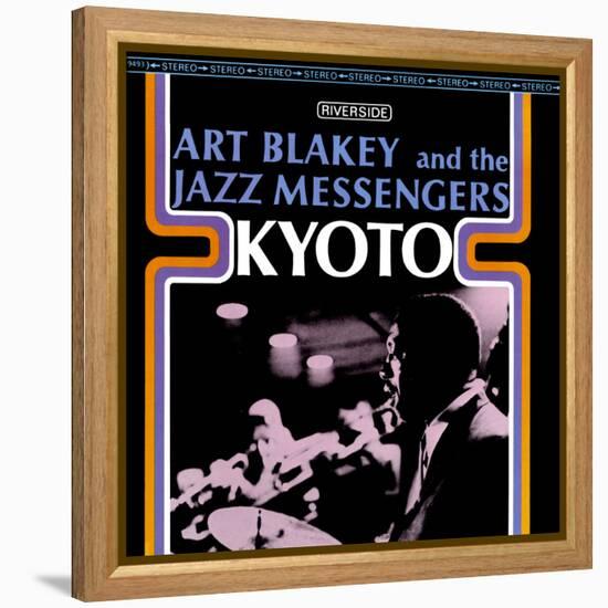 Art Blakey & The Jazz Messengers - Kyoto-null-Framed Stretched Canvas