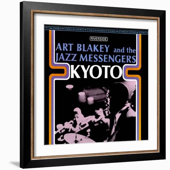 Art Blakey & The Jazz Messengers - Kyoto-null-Framed Art Print