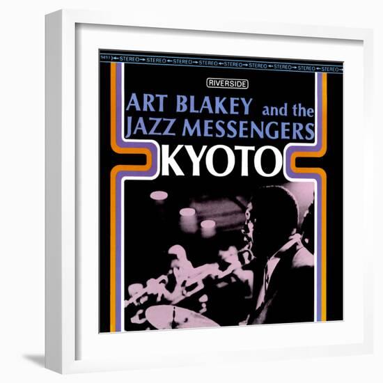 Art Blakey & The Jazz Messengers - Kyoto-null-Framed Art Print