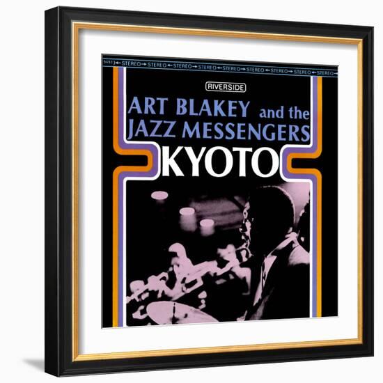 Art Blakey & The Jazz Messengers - Kyoto-null-Framed Art Print