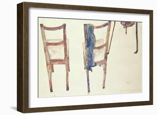 Art Cannot Be Modern: Art Is Eternal, 1912-Egon Schiele-Framed Giclee Print