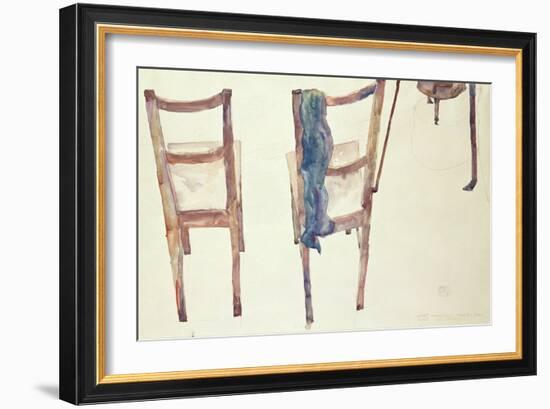 Art Cannot Be Modern: Art Is Eternal, 1912-Egon Schiele-Framed Giclee Print