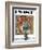 "Art Connoisseur" Saturday Evening Post Cover, January 13,1962-Norman Rockwell-Framed Giclee Print