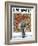 "Art Connoisseur" Saturday Evening Post Cover, January 13,1962-Norman Rockwell-Framed Giclee Print