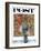 "Art Connoisseur" Saturday Evening Post Cover, January 13,1962-Norman Rockwell-Framed Giclee Print