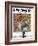 "Art Connoisseur" Saturday Evening Post Cover, January 13,1962-Norman Rockwell-Framed Giclee Print