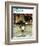 "Art Critic" Saturday Evening Post Cover, April 16,1955-Norman Rockwell-Framed Giclee Print