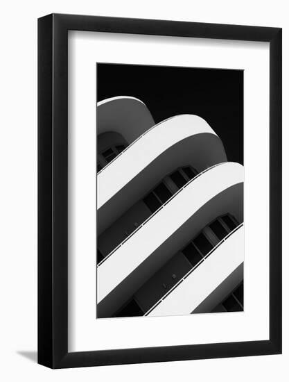 Art Deco Architecture of Miami Beach - South Beach - Florida-Philippe Hugonnard-Framed Photographic Print