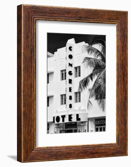 Art Deco Architecture of Miami Beach - South Beach - Florida-Philippe Hugonnard-Framed Photographic Print