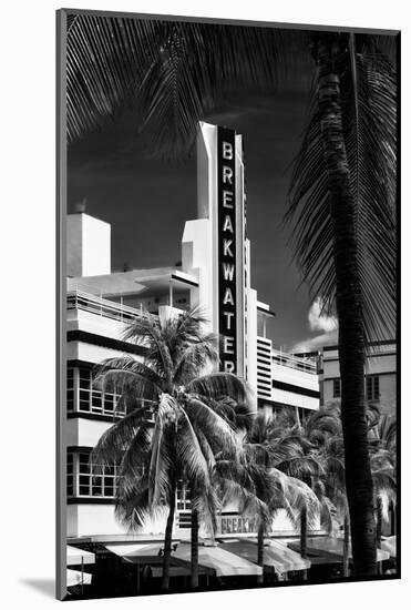 Art Deco Architecture of Miami Beach - The Esplendor Hotel Breakwater South Beach - Ocean Drive-Philippe Hugonnard-Mounted Photographic Print