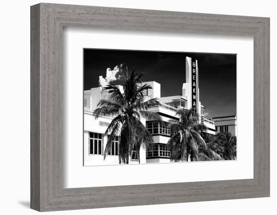 Art Deco Architecture of Miami Beach - The Esplendor Hotel Breakwater South Beach - Ocean Drive-Philippe Hugonnard-Framed Photographic Print