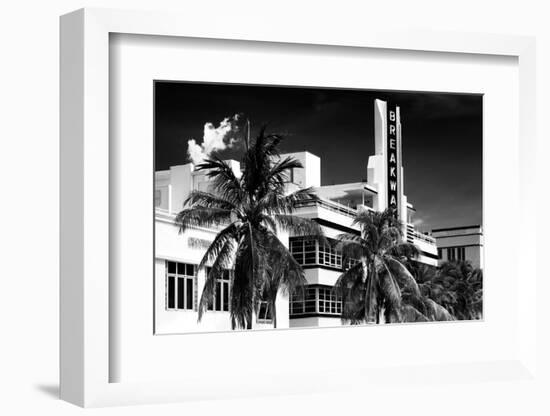 Art Deco Architecture of Miami Beach - The Esplendor Hotel Breakwater South Beach - Ocean Drive-Philippe Hugonnard-Framed Photographic Print