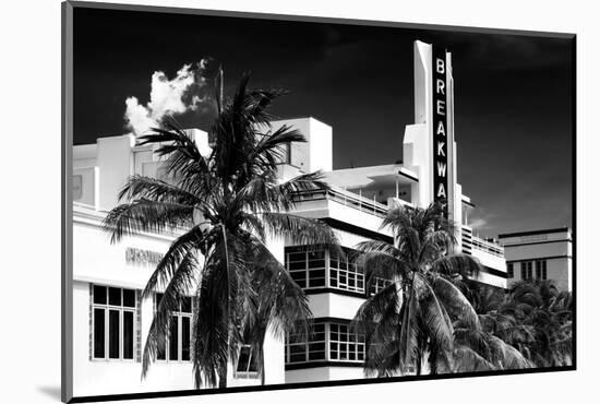 Art Deco Architecture of Miami Beach - The Esplendor Hotel Breakwater South Beach - Ocean Drive-Philippe Hugonnard-Mounted Photographic Print