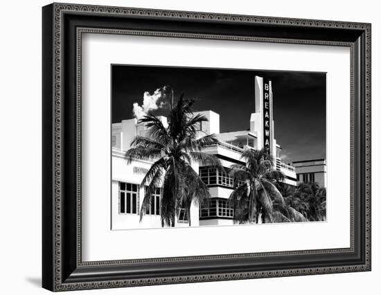 Art Deco Architecture of Miami Beach - The Esplendor Hotel Breakwater South Beach - Ocean Drive-Philippe Hugonnard-Framed Photographic Print