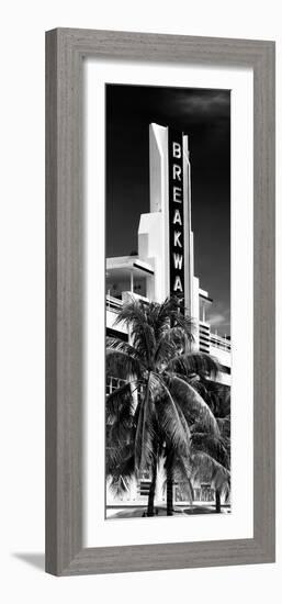 Art Deco Architecture of Miami Beach - The Esplendor Hotel Breakwater South Beach - Ocean Drive-Philippe Hugonnard-Framed Photographic Print