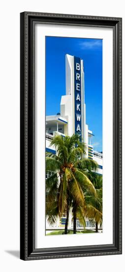 Art Deco Architecture of Miami Beach - The Esplendor Hotel Breakwater South Beach - Ocean Drive-Philippe Hugonnard-Framed Photographic Print