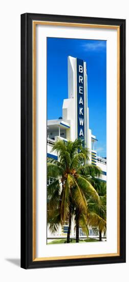 Art Deco Architecture of Miami Beach - The Esplendor Hotel Breakwater South Beach - Ocean Drive-Philippe Hugonnard-Framed Photographic Print