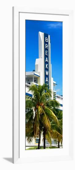 Art Deco Architecture of Miami Beach - The Esplendor Hotel Breakwater South Beach - Ocean Drive-Philippe Hugonnard-Framed Photographic Print