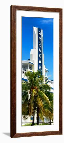 Art Deco Architecture of Miami Beach - The Esplendor Hotel Breakwater South Beach - Ocean Drive-Philippe Hugonnard-Framed Photographic Print