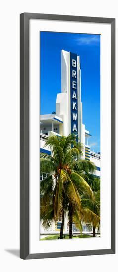 Art Deco Architecture of Miami Beach - The Esplendor Hotel Breakwater South Beach - Ocean Drive-Philippe Hugonnard-Framed Photographic Print