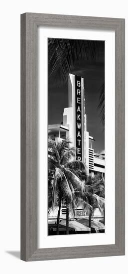 Art Deco Architecture of Miami Beach - The Esplendor Hotel Breakwater South Beach - Ocean Drive-Philippe Hugonnard-Framed Photographic Print