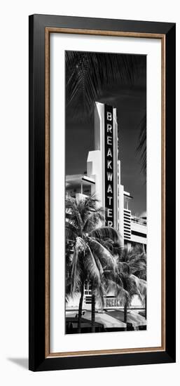 Art Deco Architecture of Miami Beach - The Esplendor Hotel Breakwater South Beach - Ocean Drive-Philippe Hugonnard-Framed Photographic Print