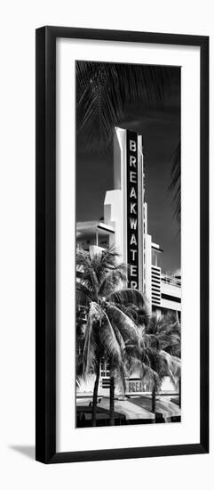 Art Deco Architecture of Miami Beach - The Esplendor Hotel Breakwater South Beach - Ocean Drive-Philippe Hugonnard-Framed Photographic Print